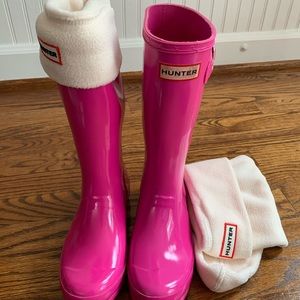 Girls Hunter rain boots